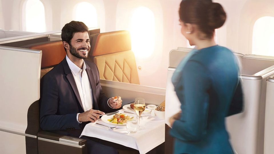 Oman Air's 787 business class can now be booked using Qantas Points.