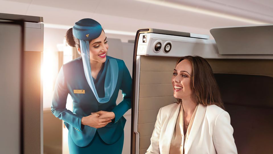 The spacious Business Studio suites will be bookable using Qantas Points from early 2025.