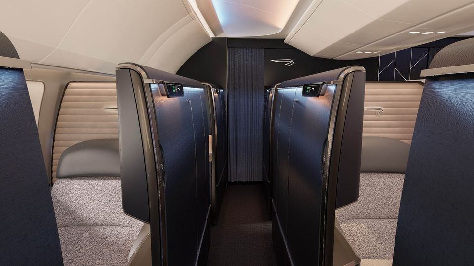 British Airways' new A380 first class.