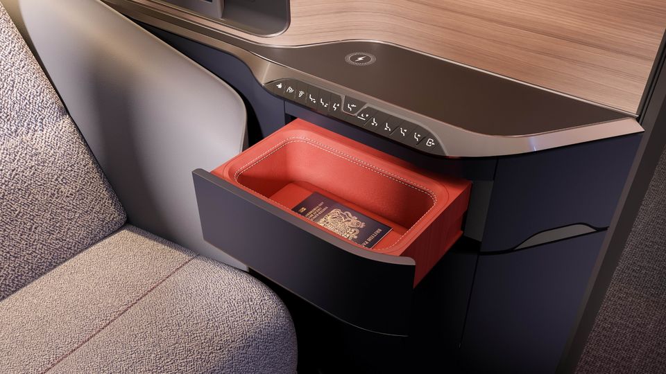 British Airways' new A380 first class.