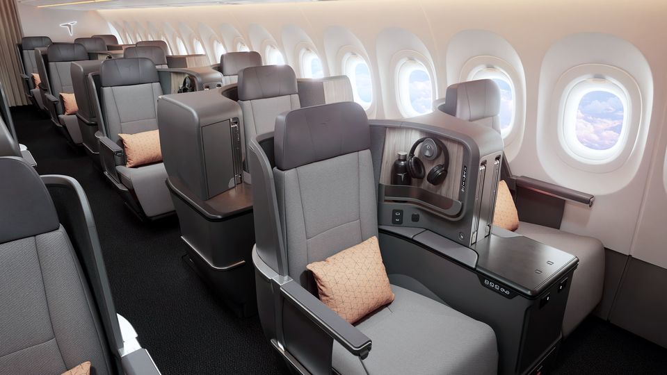 Thompson's popular Vantage single-aisle business class.