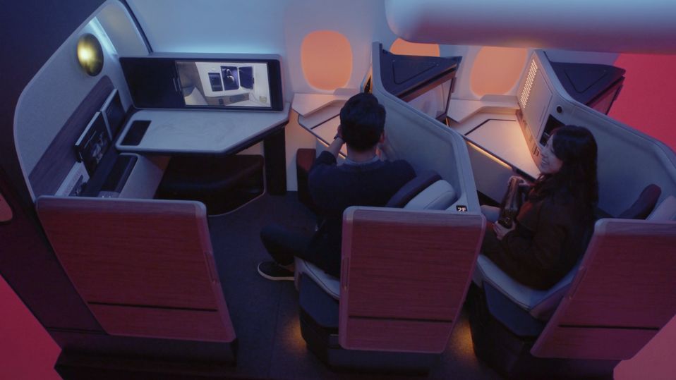 Adient’s single-aisle Ascent business class.