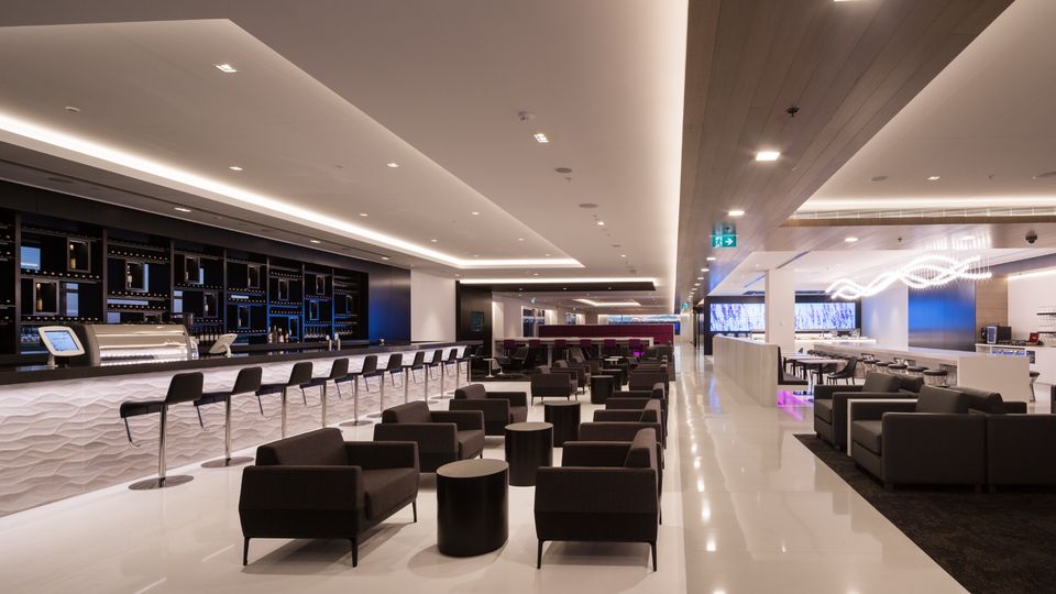 On flights from Australia, Qatar Airways sends most passengers to Air New Zealand's lounge.