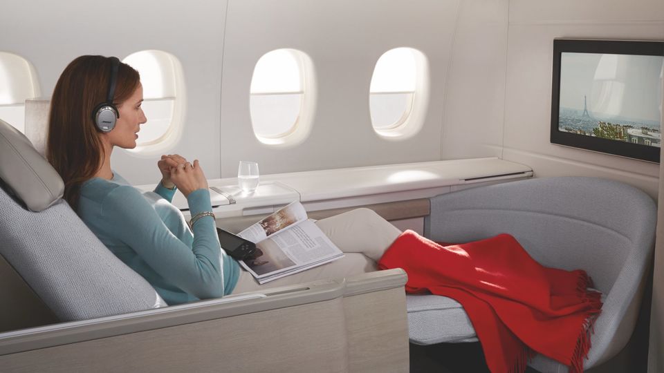 Air France's current 777 La Premiere first class.