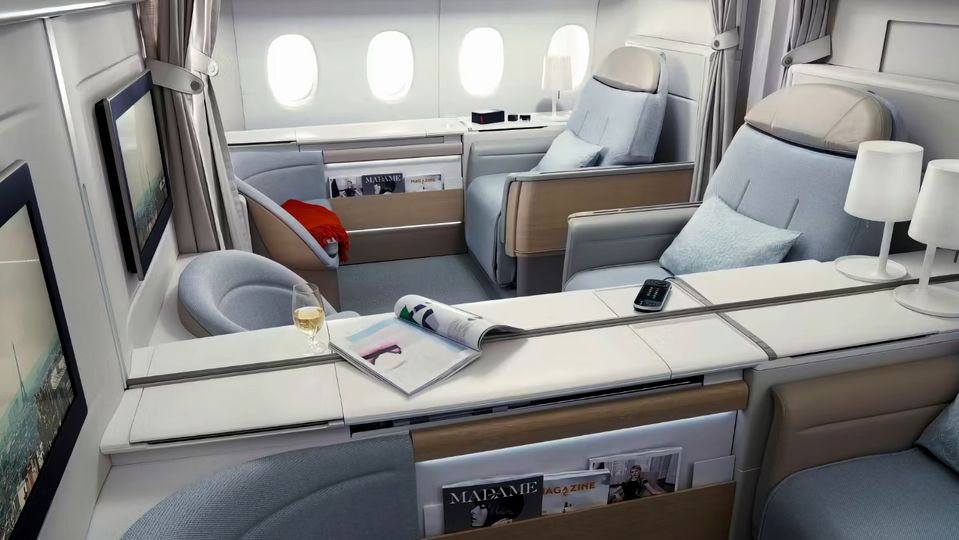 Air France's current 777 La Premiere first class.