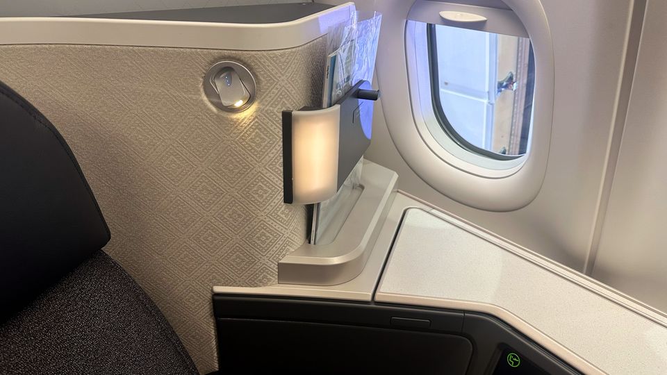 Malaysia Airlines A330neo business class.