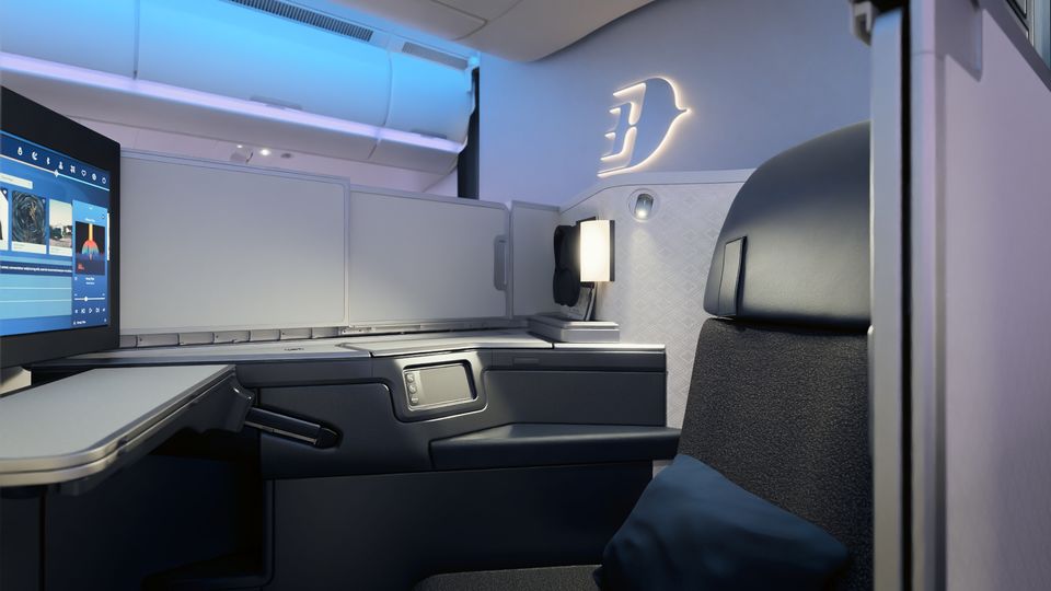 Malaysia Airlines A330neo business class.