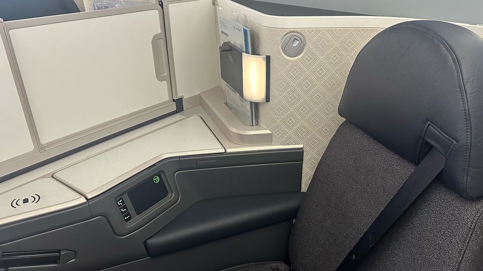 Malaysia Airlines A330neo business class.