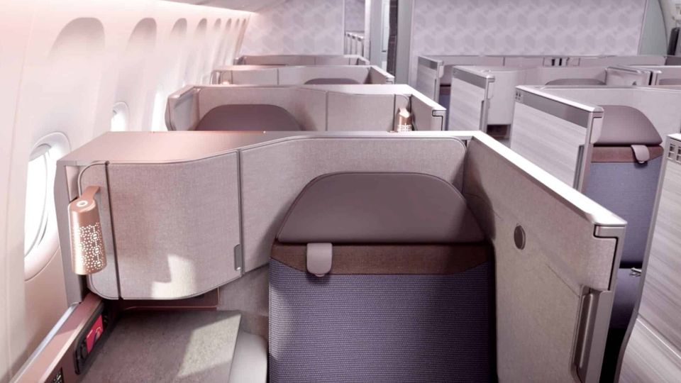 Air India's 'next, but not next-gen' first class / business class.