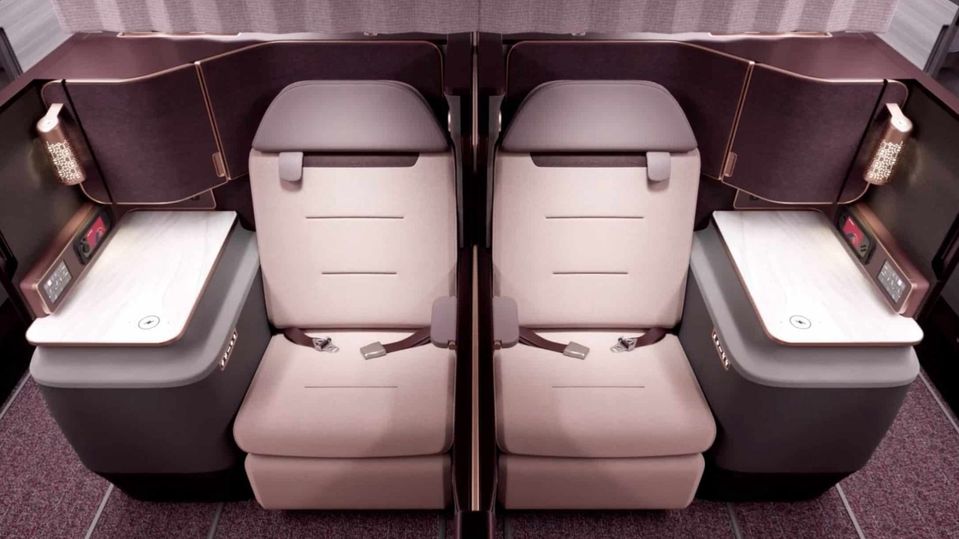 Air India's 'next, but not next-gen' first class / business class.