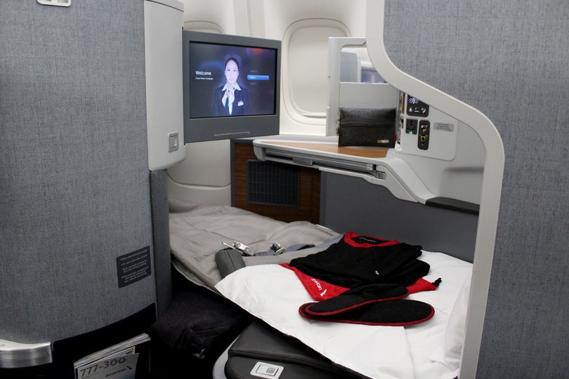 AA's Boeing 777 business class suites (and PJs): flying to Sydney from December