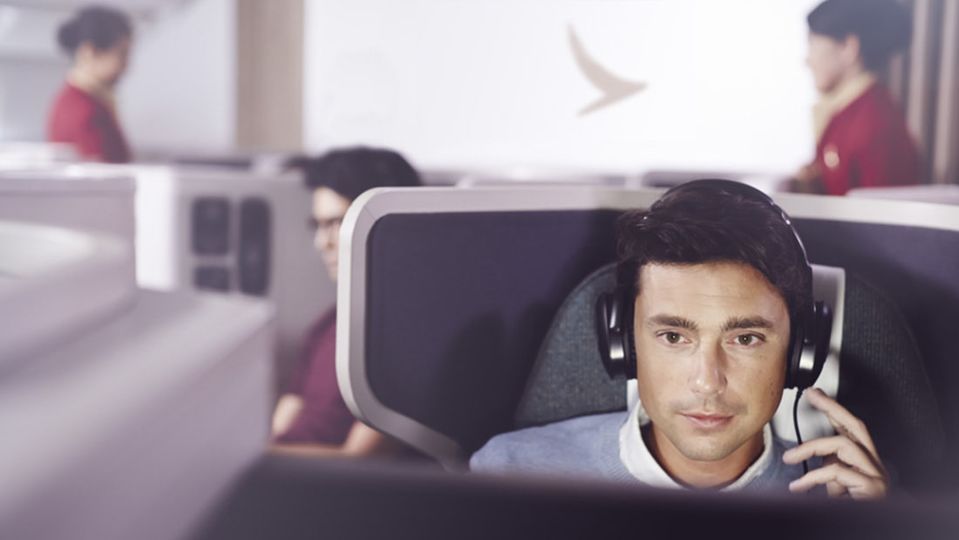 Fly Cathay Pacific business class to Hong Kong, return, for 64,000 Asia Miles...