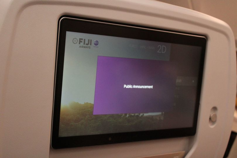 Review Fiji Airways New Boeing 737 Max 8 Business Class Seat