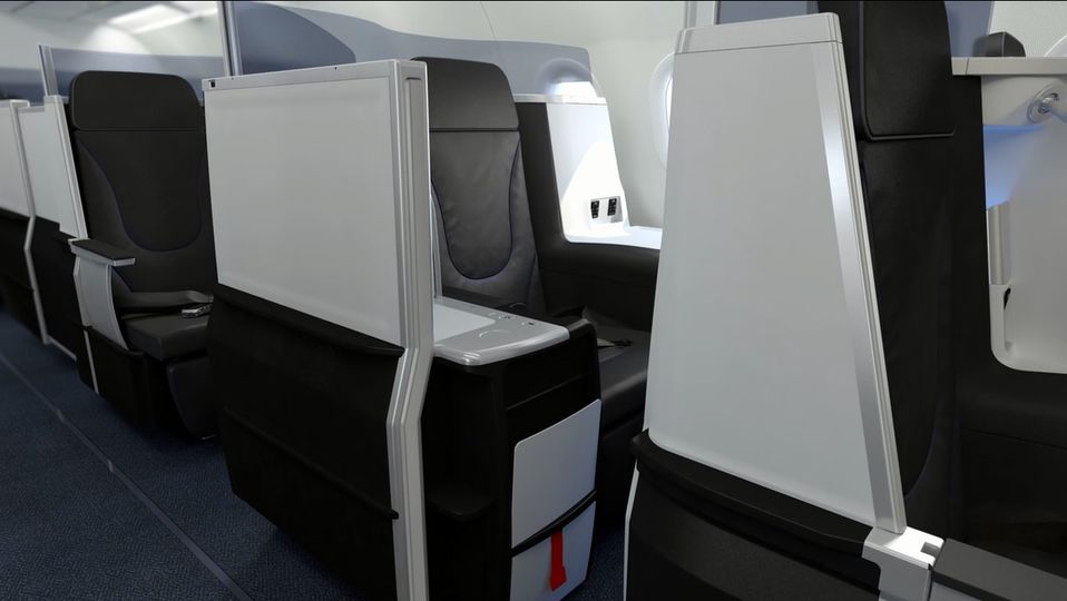 JetBlue Mint is flatbed business class at more of a premium economy price.