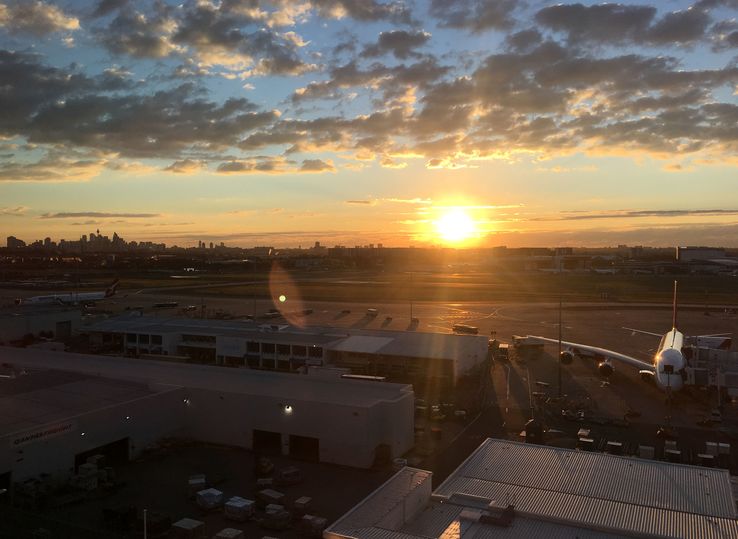 View from Rydges Sydney Airport Hotel