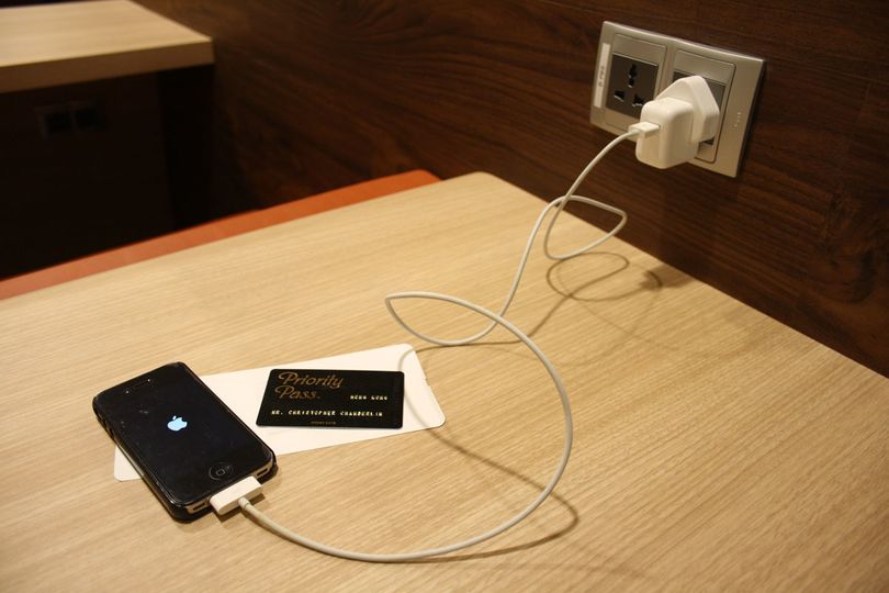 (But if you've packed your Singapore charger, that's fine too.)