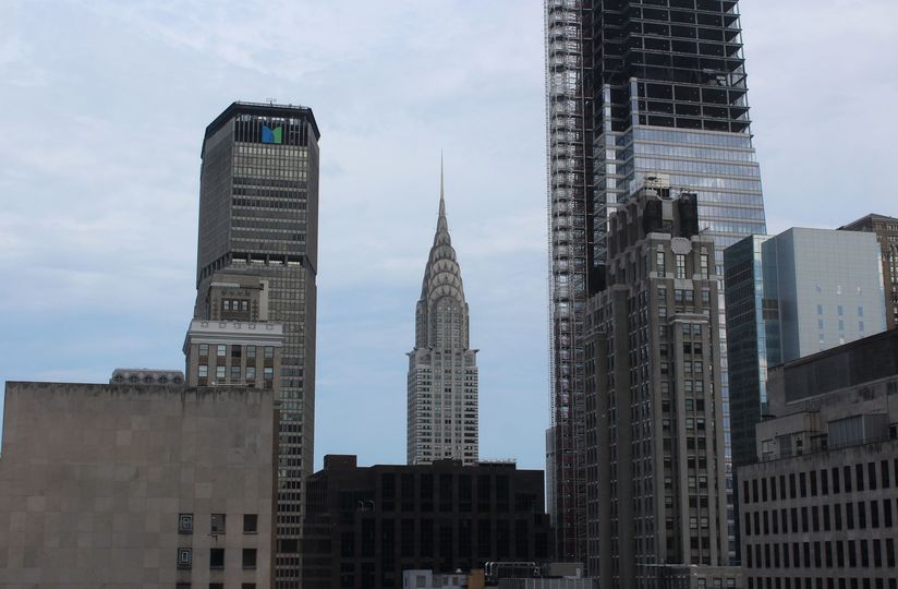 Skyline view from the Sofitel New York hotel