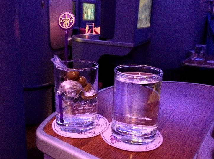 (That's an ordinary glass of water on the side, not a refill – we swear...!)