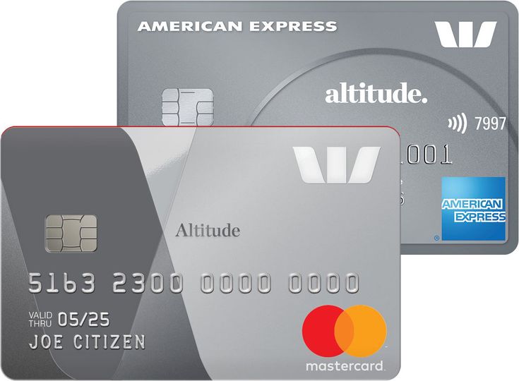 Westpac Altitude Platinum AMEX + Mastercard credit card combo